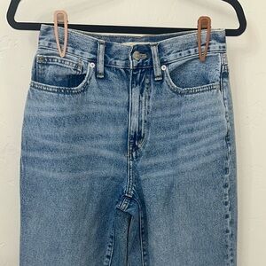 Madewell Baggy Straight Jeans
